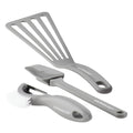 Rachael Ray 15 - Piece Nonstick Pots and Pans Set/Cookware Set, Marine Blue