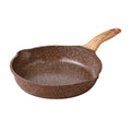 The Pioneer Woman Prairie Signature 14 - Piece Cast Aluminum Cookware Set, Brown Speckle