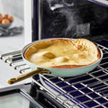 Reserve 10-Piece Hard Anodized Aluminum Ceramic Nonstick Cookware Pots and Pans Set in Julep