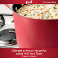 Ninja Foodi Neverstick Vivid Oven Safe 8 Piece Pots and Pans Cookware Set
