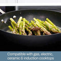 All - Clad HA1 Hard Anodized Nonstick Cookware, 10 Piece Set