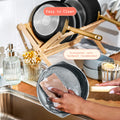 Beautiful 12pc Ceramic Non - Stick Cookware Set with Strainer Lids, White Icing by Drew Barrymore