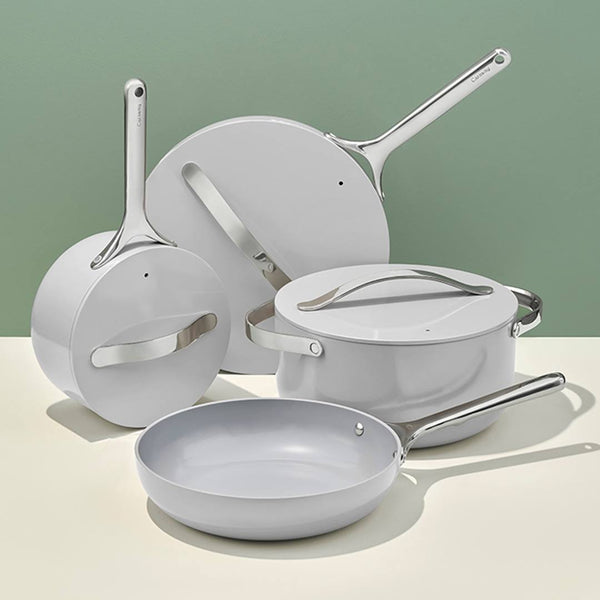 Caraway Home Grey Non-Stick Ceramic 7-pc. Cookware Set