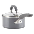 Create Delicious 13-Piece Aluminum Nonstick Cookware Set in Gray Shimmer