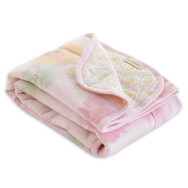 Burt's Bees Baby - Reversible Blanket, Nursery, Stroller & Tummy-Time Organic &