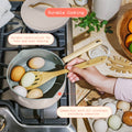 Beautiful 12pc Ceramic Non - Stick Cookware Set with Strainer Lids, White Icing by Drew Barrymore