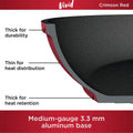 Ninja Foodi Neverstick Vivid Oven Safe 10 Piece Pots and Pans Cookware Set